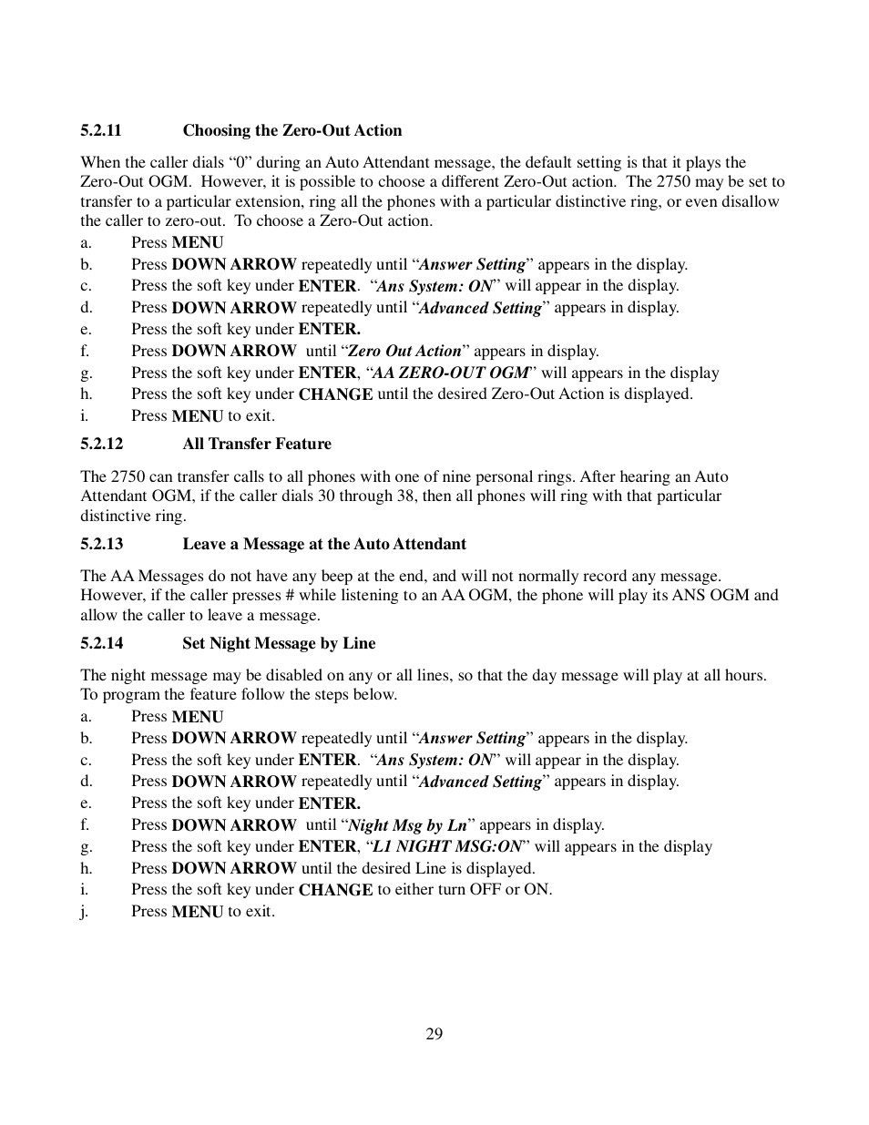 Cortelco 2750 User Manual | Page 34 / 58