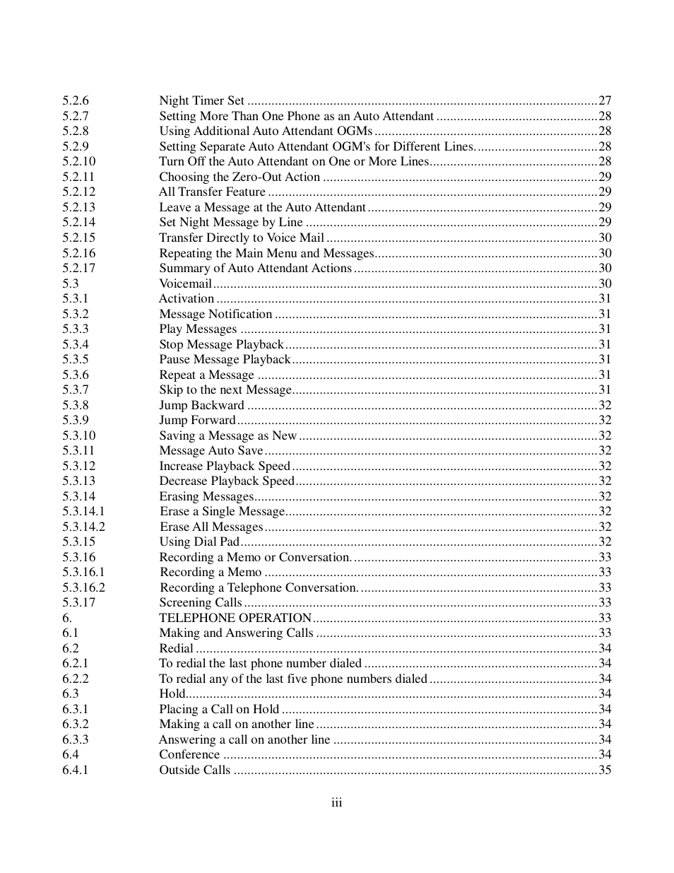 Cortelco 2750 User Manual | Page 4 / 58