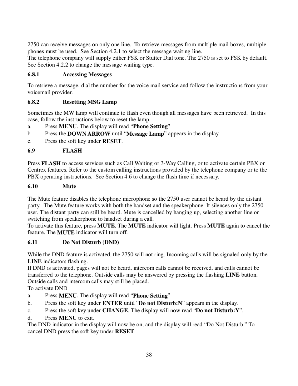 Cortelco 2750 User Manual | Page 43 / 58