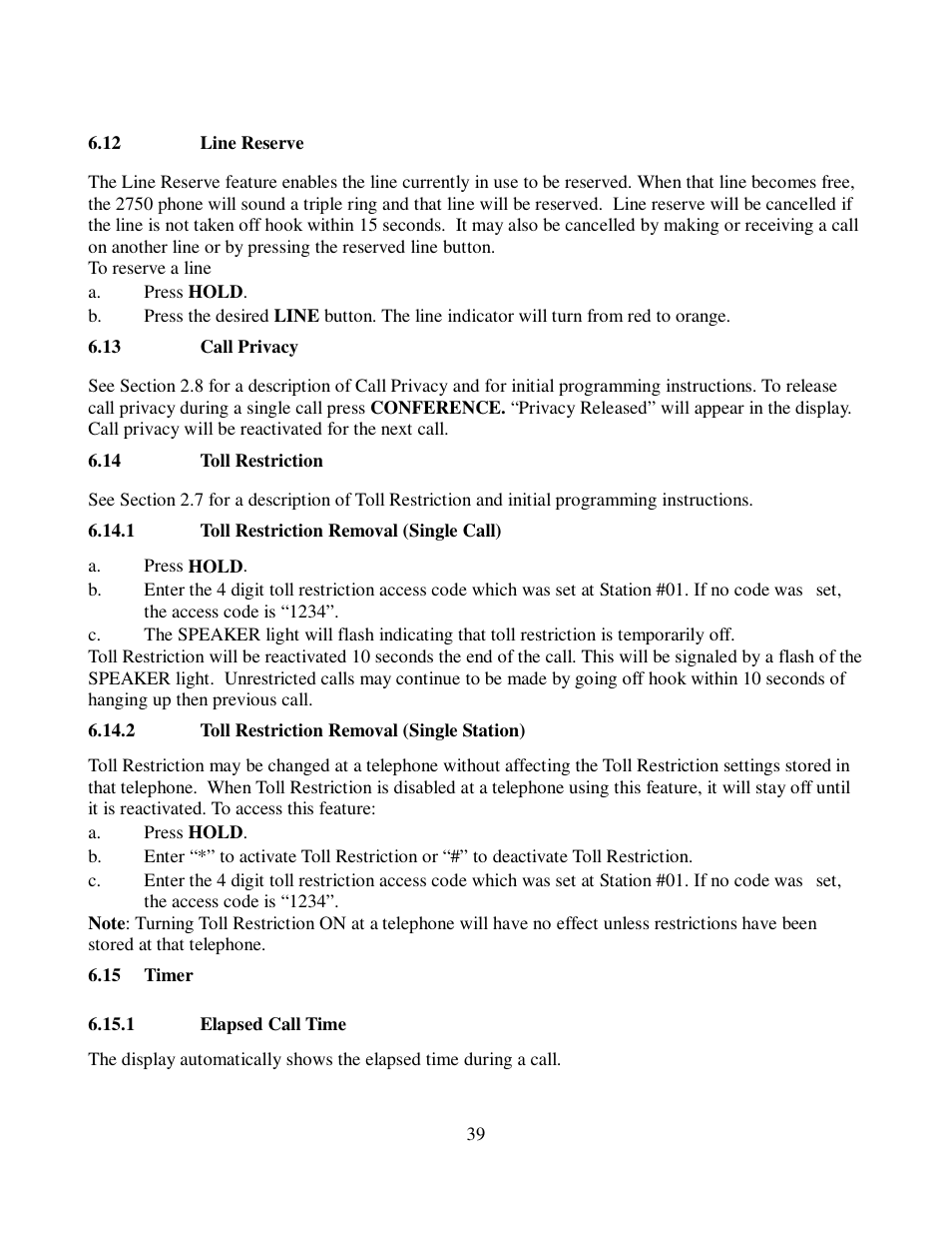 Cortelco 2750 User Manual | Page 44 / 58