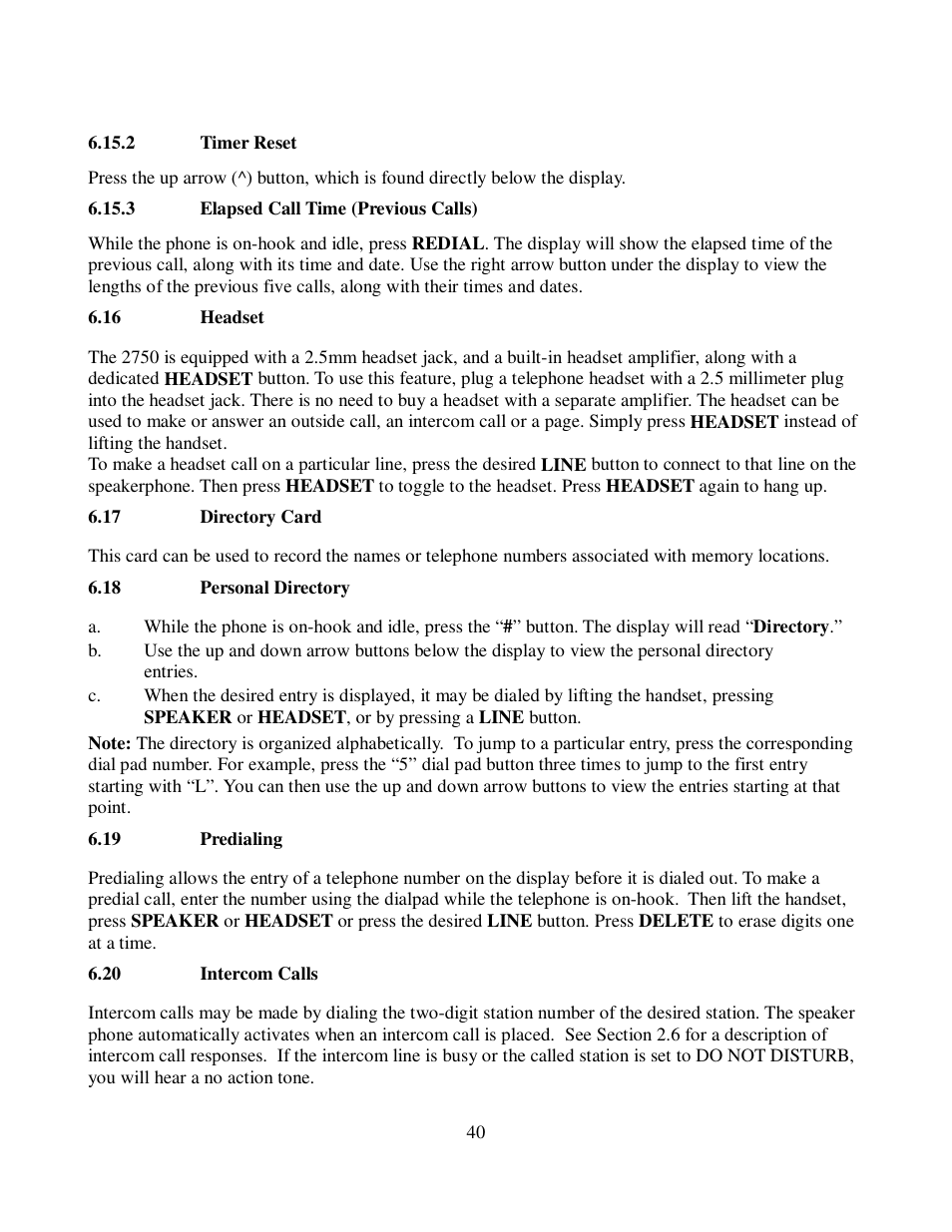 Cortelco 2750 User Manual | Page 45 / 58