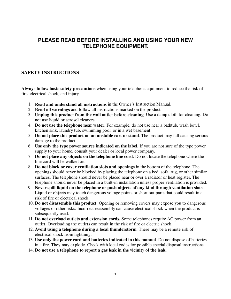 Cortelco 2750 User Manual | Page 8 / 58