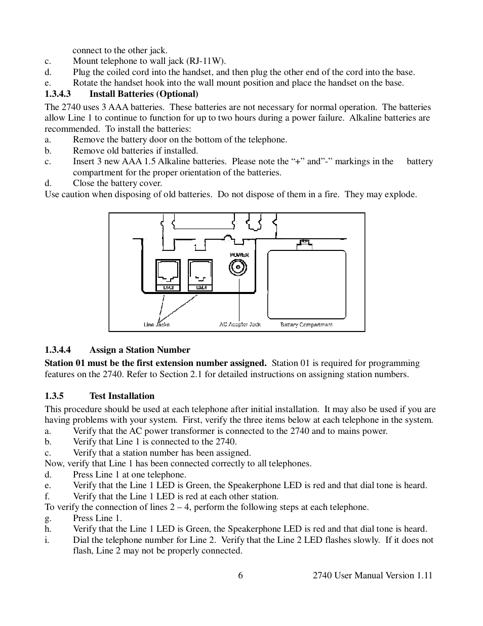 Cortelco 2740 User Manual | Page 11 / 42
