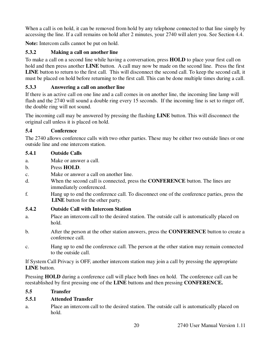 Cortelco 2740 User Manual | Page 25 / 42