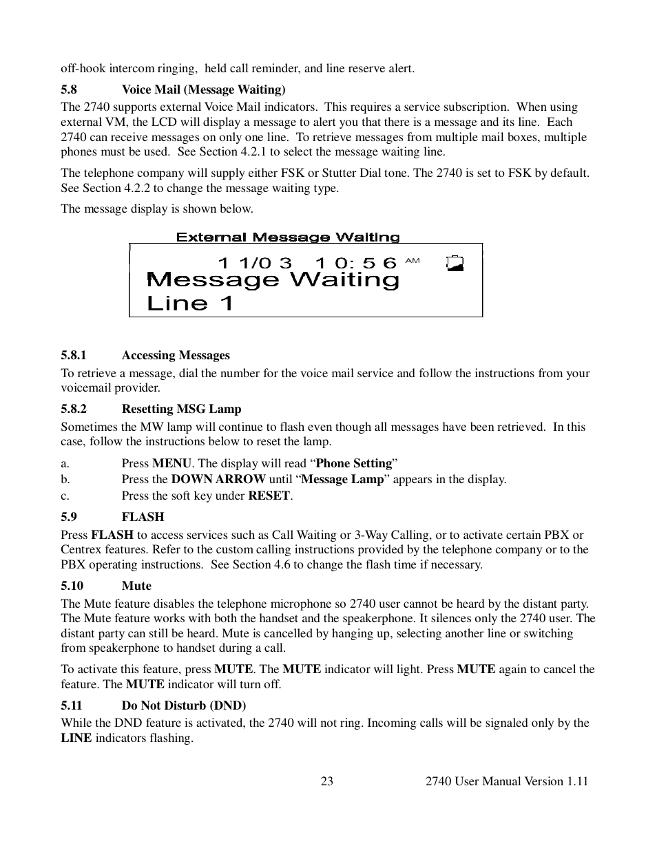 Cortelco 2740 User Manual | Page 28 / 42
