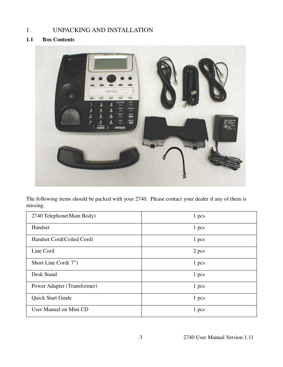 Cortelco 2740 User Manual | Page 8 / 42