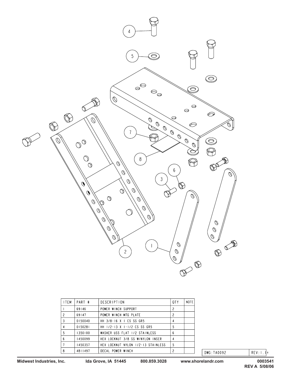 ShoreLand'r TA0092 User Manual | Page 2 / 2