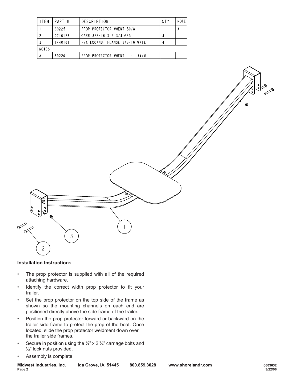 ShoreLand'r TA0102 User Manual | Page 2 / 2