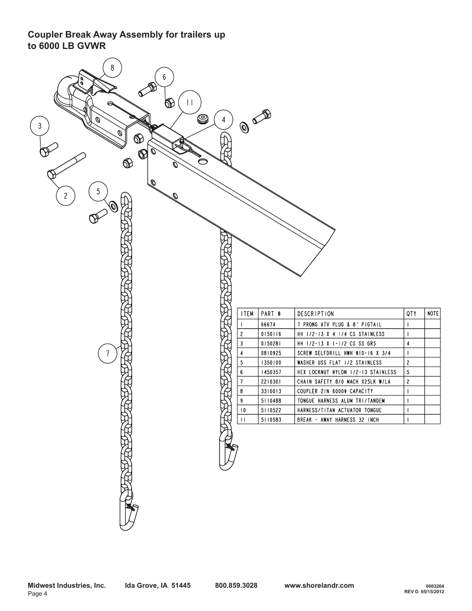 ShoreLand'r TA1015 User Manual | Page 4 / 8