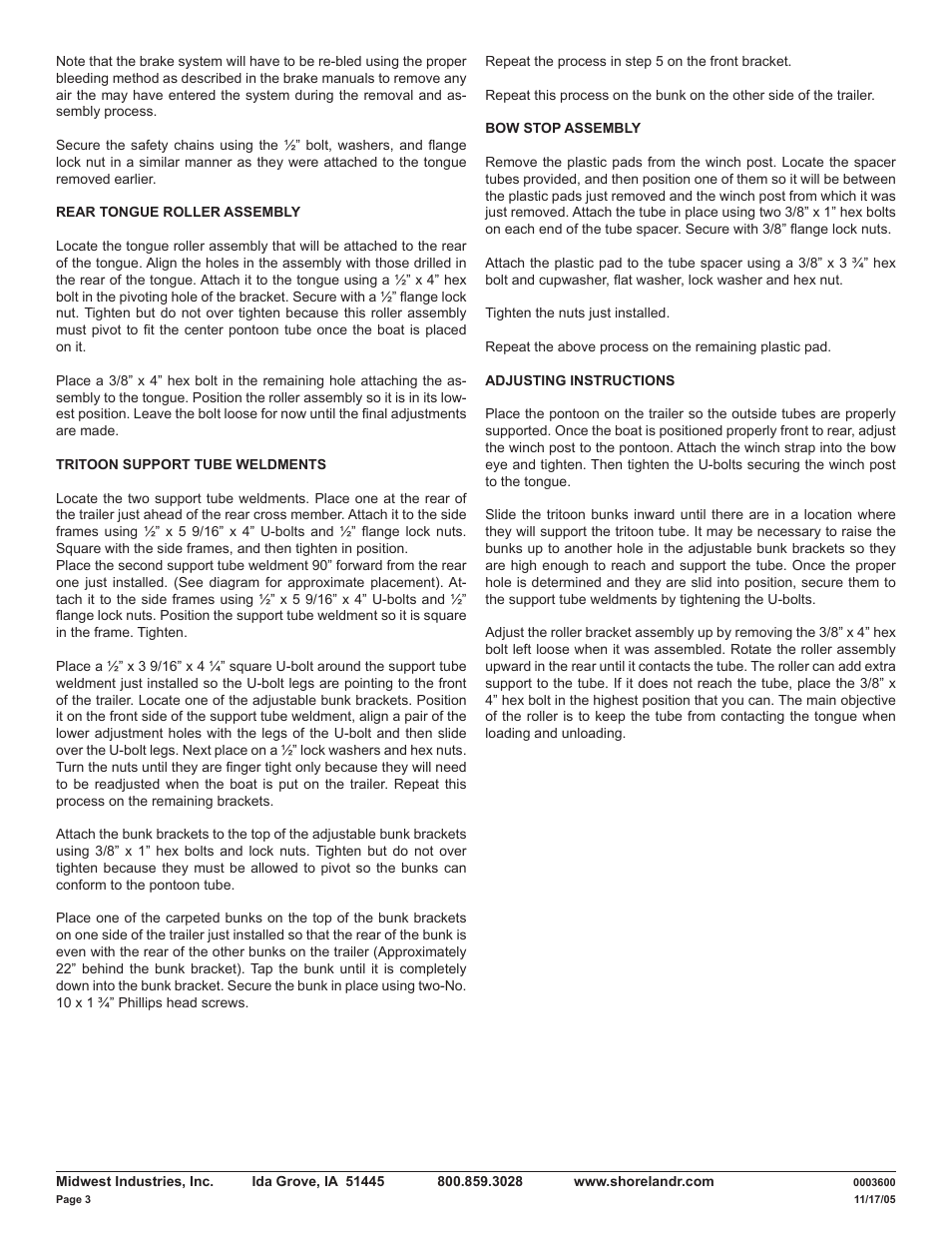 ShoreLand'r TA1066 User Manual | Page 3 / 4