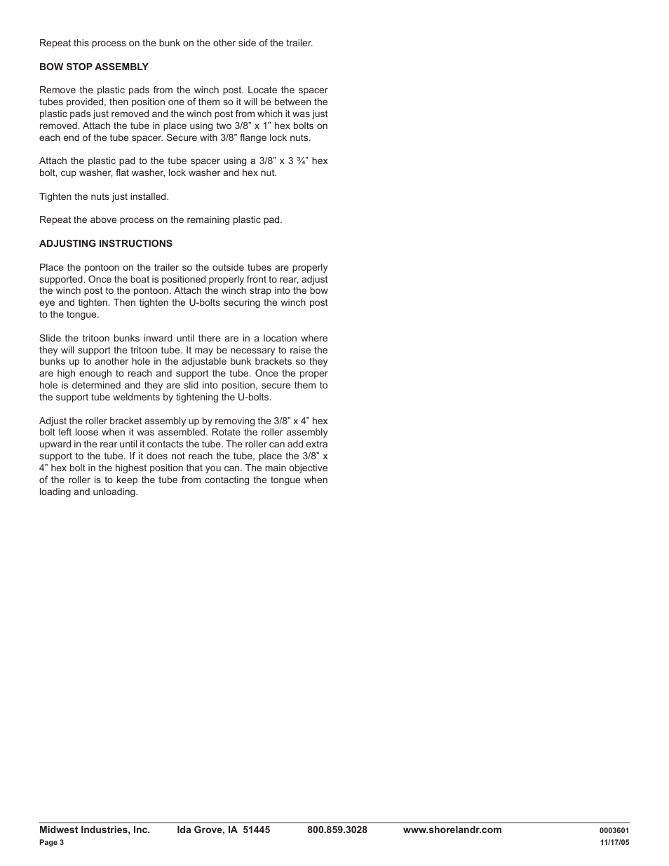 ShoreLand'r TA1067 User Manual | Page 3 / 4