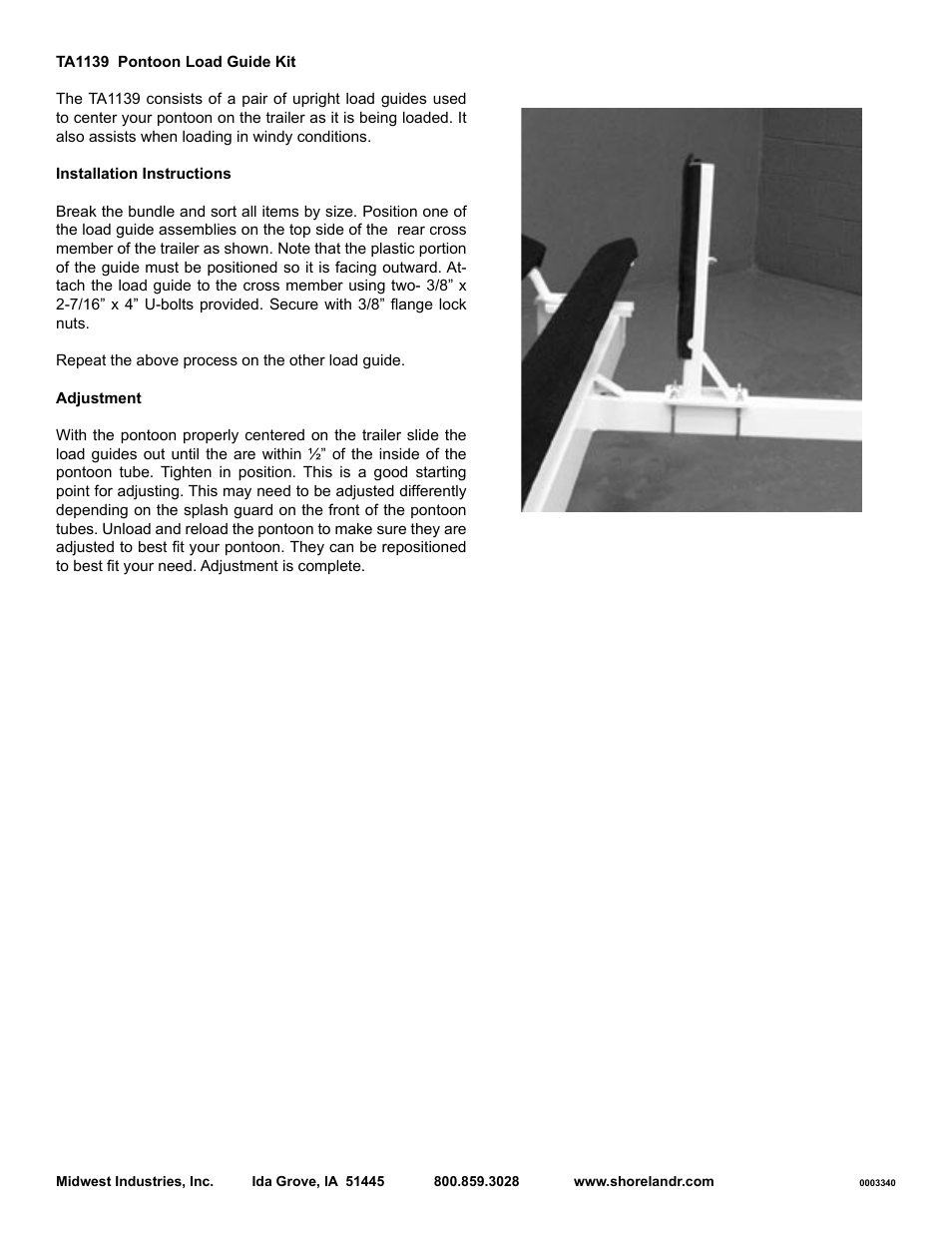ShoreLand'r TA1139 User Manual | Page 2 / 2