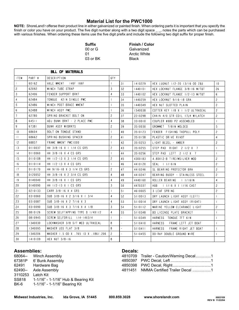 ShoreLand'r PWC1000 V.1 User Manual | Page 3 / 4