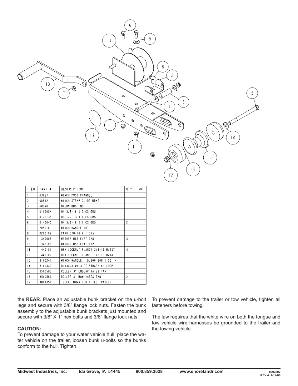 ShoreLand'r PWC1400 V.2 User Manual | Page 4 / 4