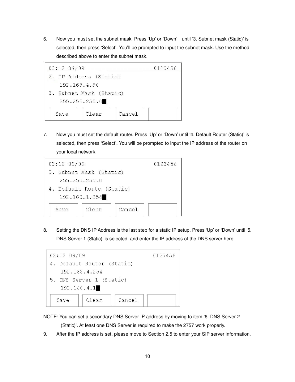 Cortelco 2757 User Manual | Page 10 / 58