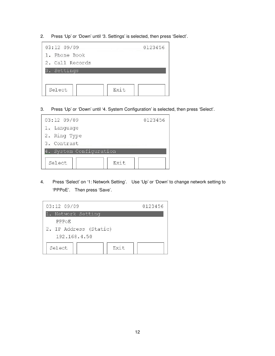 Cortelco 2757 User Manual | Page 12 / 58