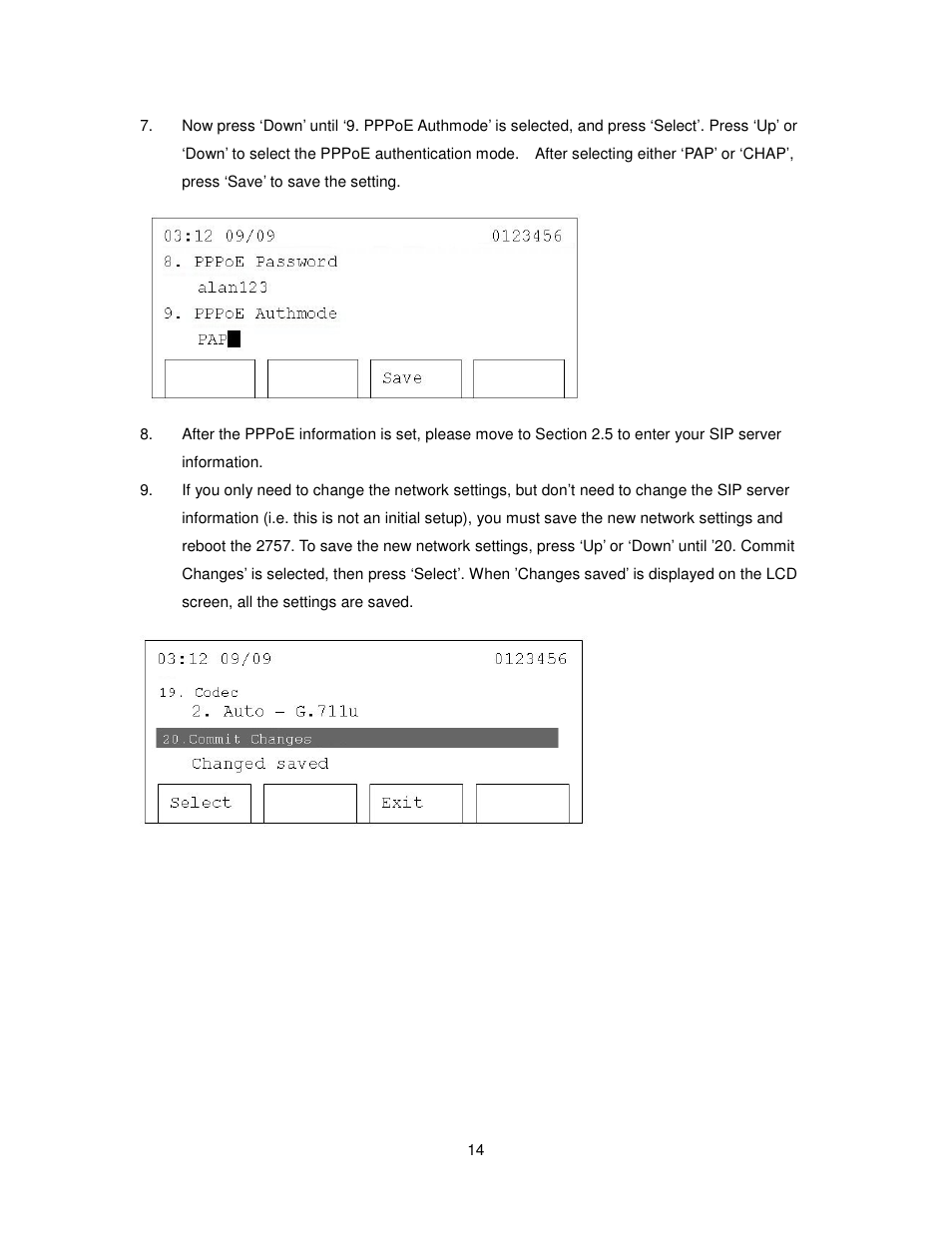 Cortelco 2757 User Manual | Page 14 / 58