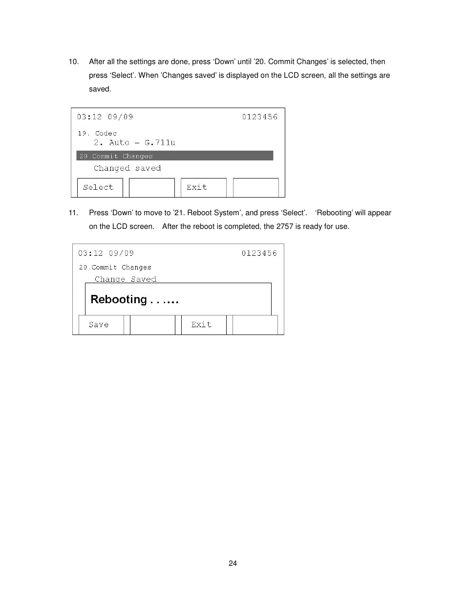 Cortelco 2757 User Manual | Page 24 / 58