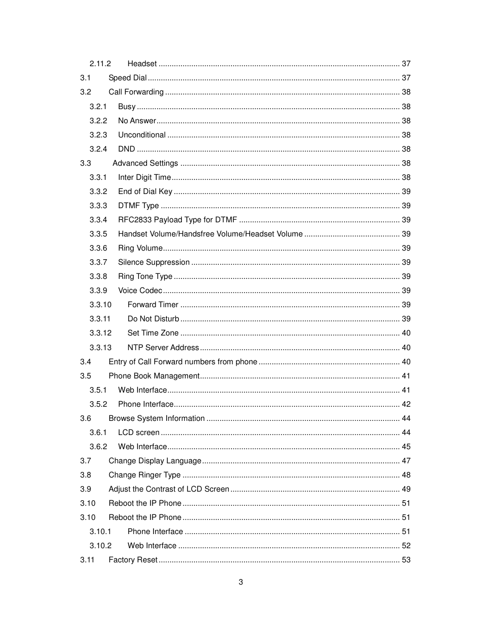 Cortelco 2757 User Manual | Page 3 / 58