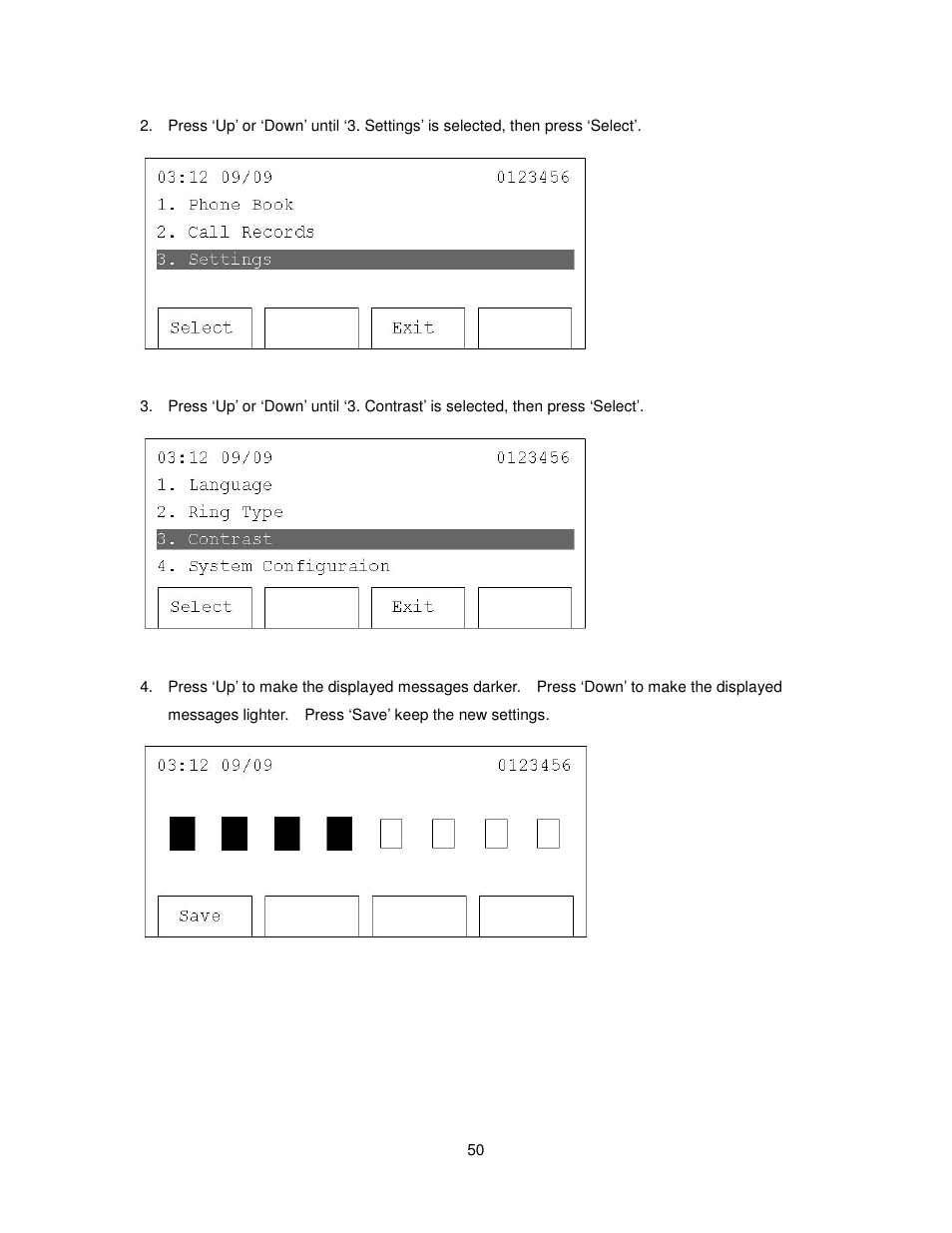 Cortelco 2757 User Manual | Page 50 / 58