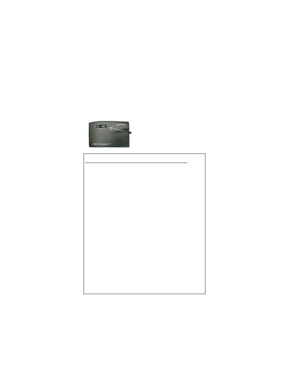 Level switch settings table | Cortelco network adaptor User Manual | Page 15 / 25