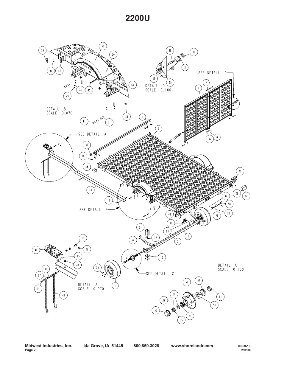 2200u | ShoreLand'r 2200U User Manual | Page 2 / 6