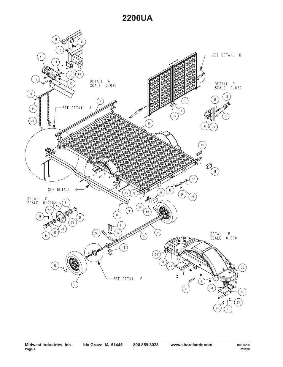 2200ua | ShoreLand'r 2200U User Manual | Page 4 / 6