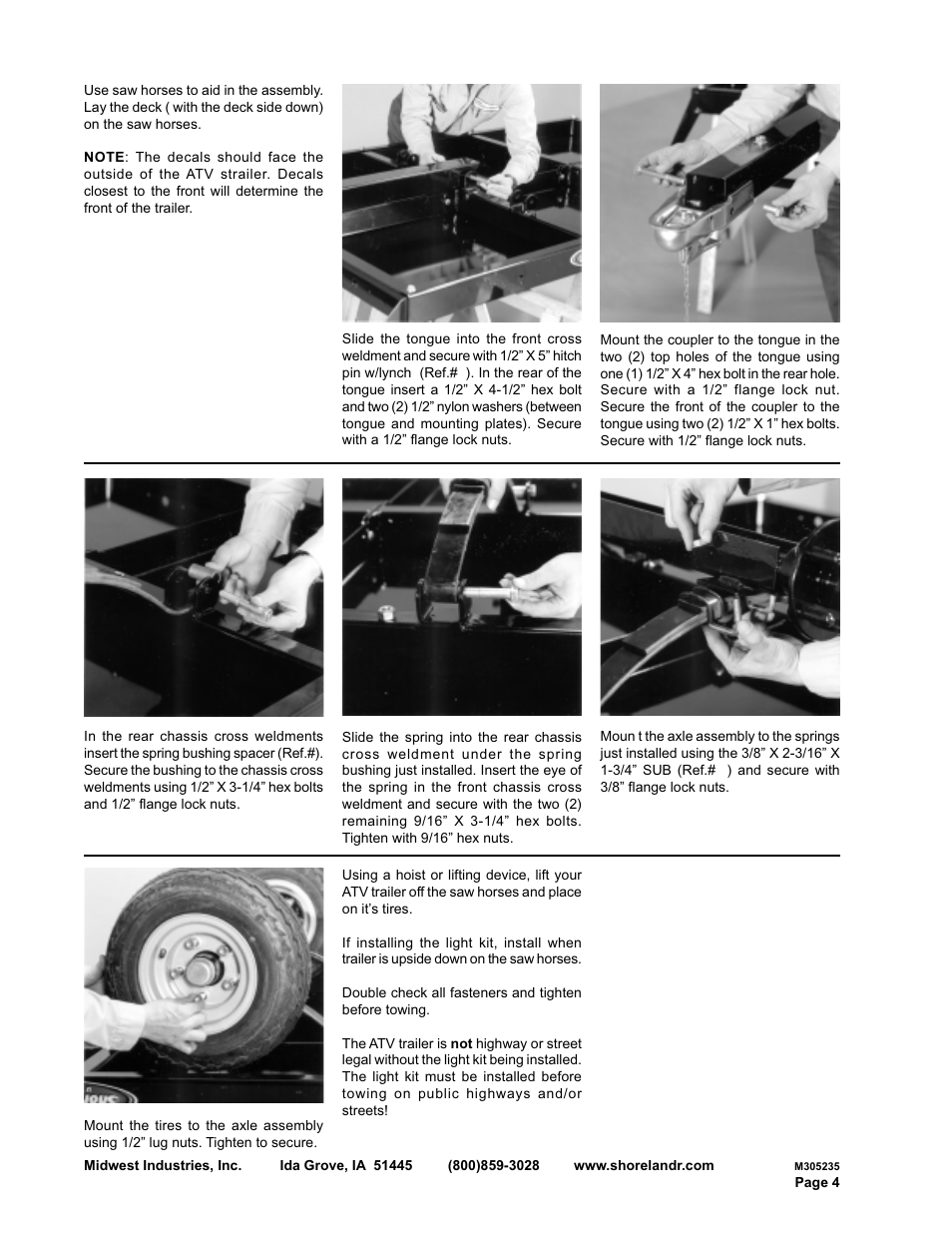 ShoreLand'r BK1000U V.2 User Manual | Page 4 / 8