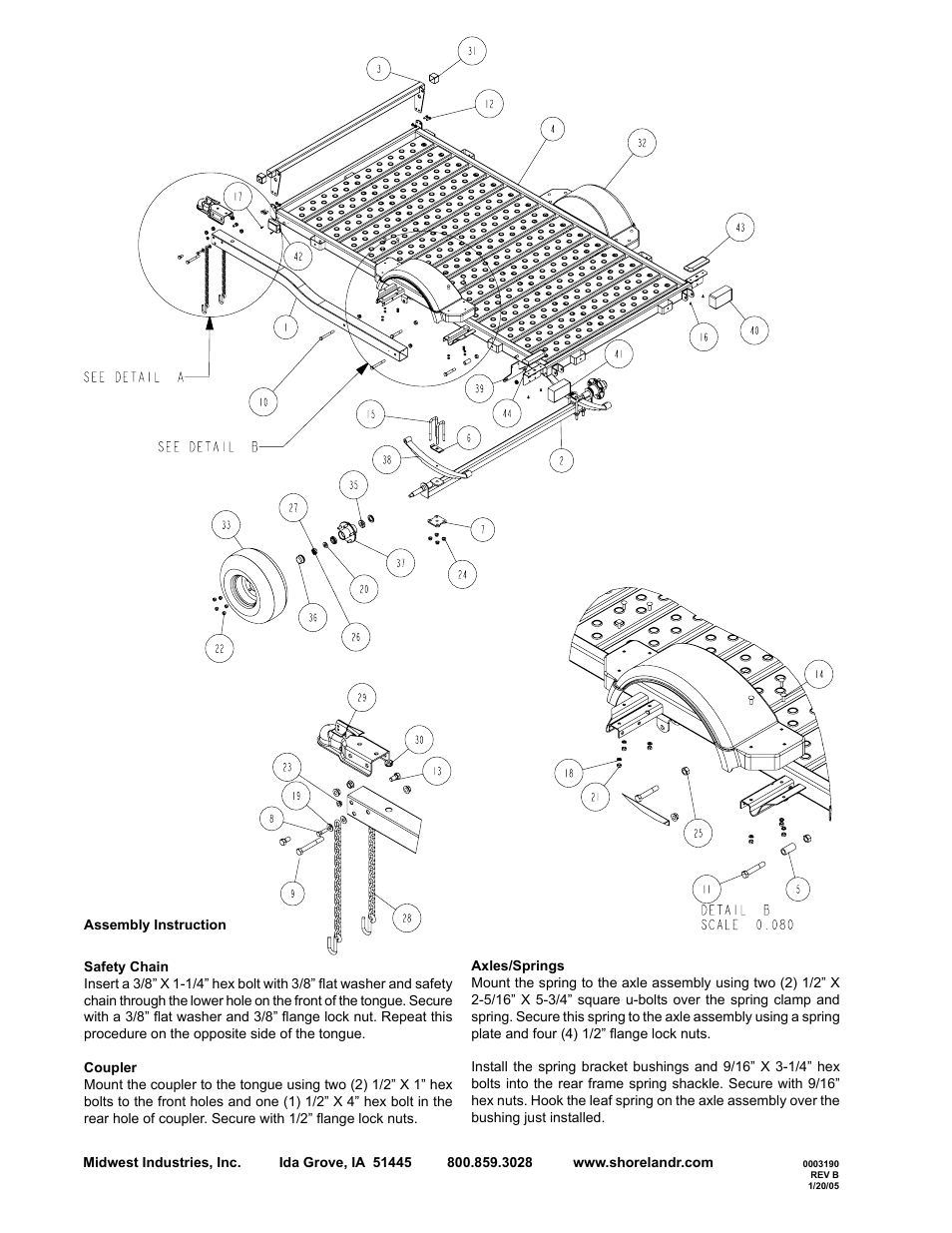 ShoreLand'r BK1400US-R V.2 User Manual | Page 2 / 4