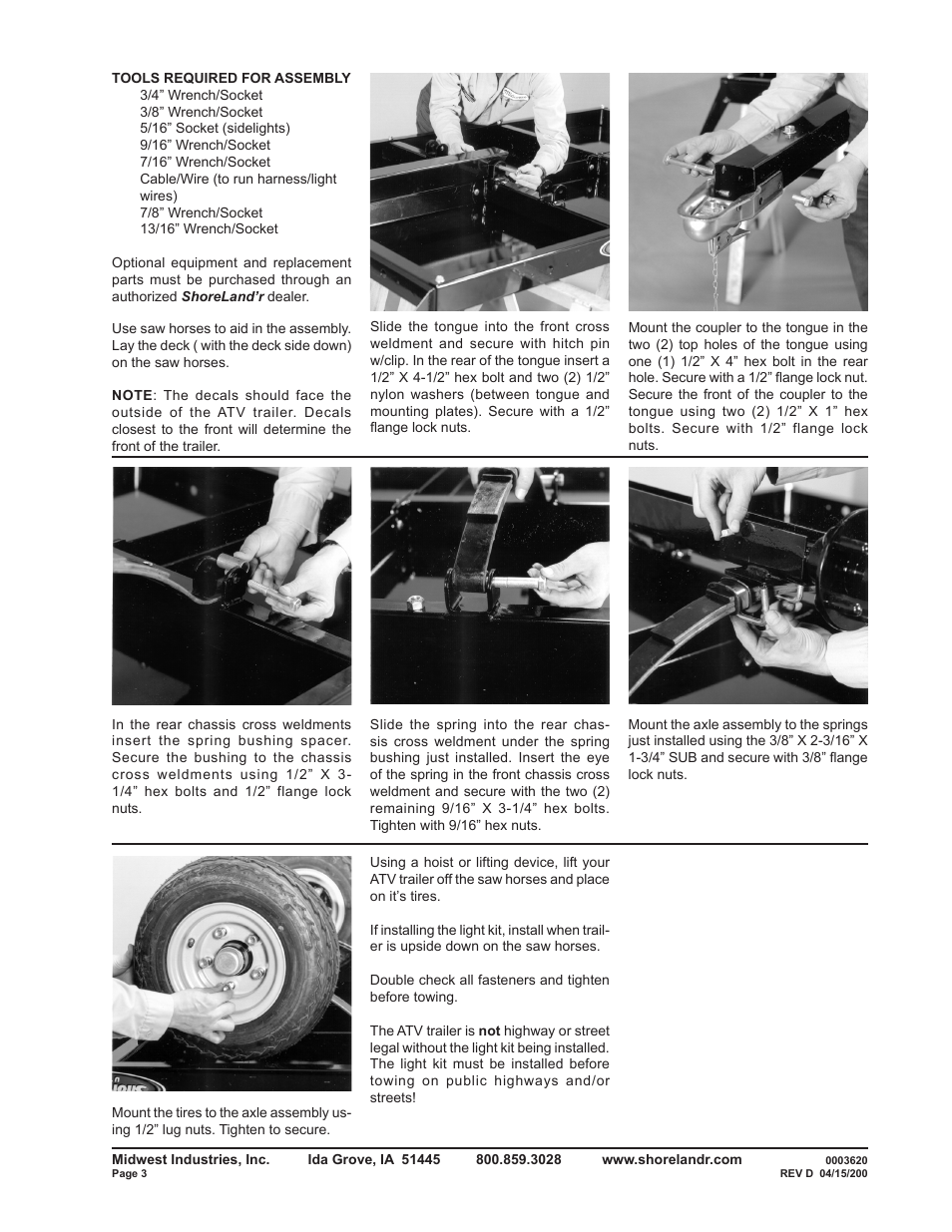 ShoreLand'r PS4X6 User Manual | Page 3 / 8