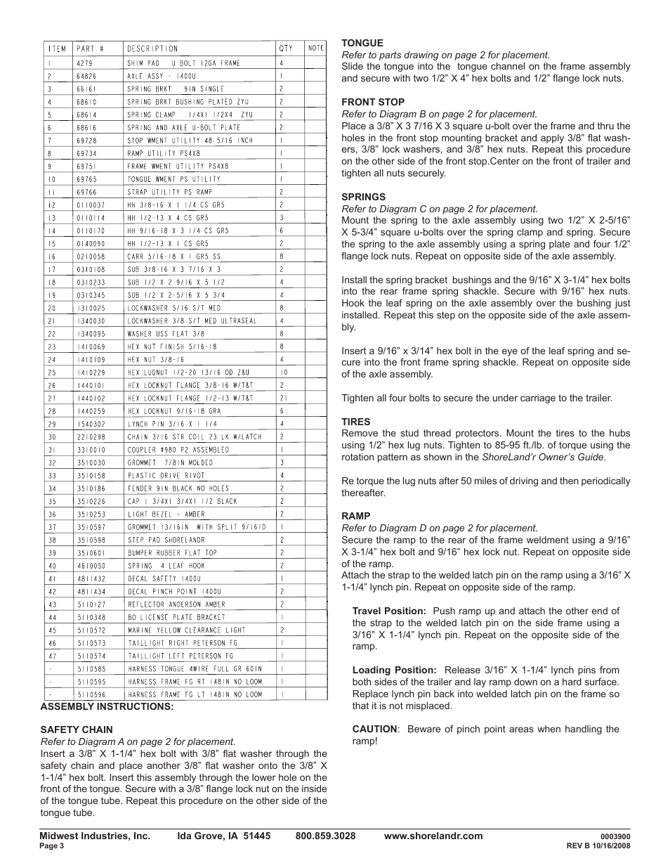 ShoreLand'r PS4X8 User Manual | Page 3 / 4