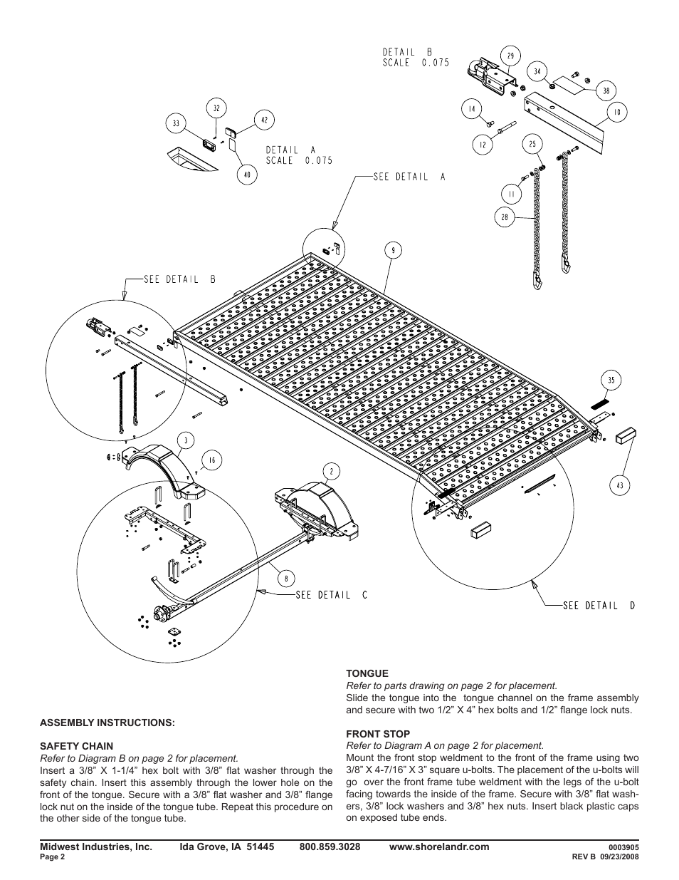 ShoreLand'r PS6X12 V.1 User Manual | Page 2 / 6