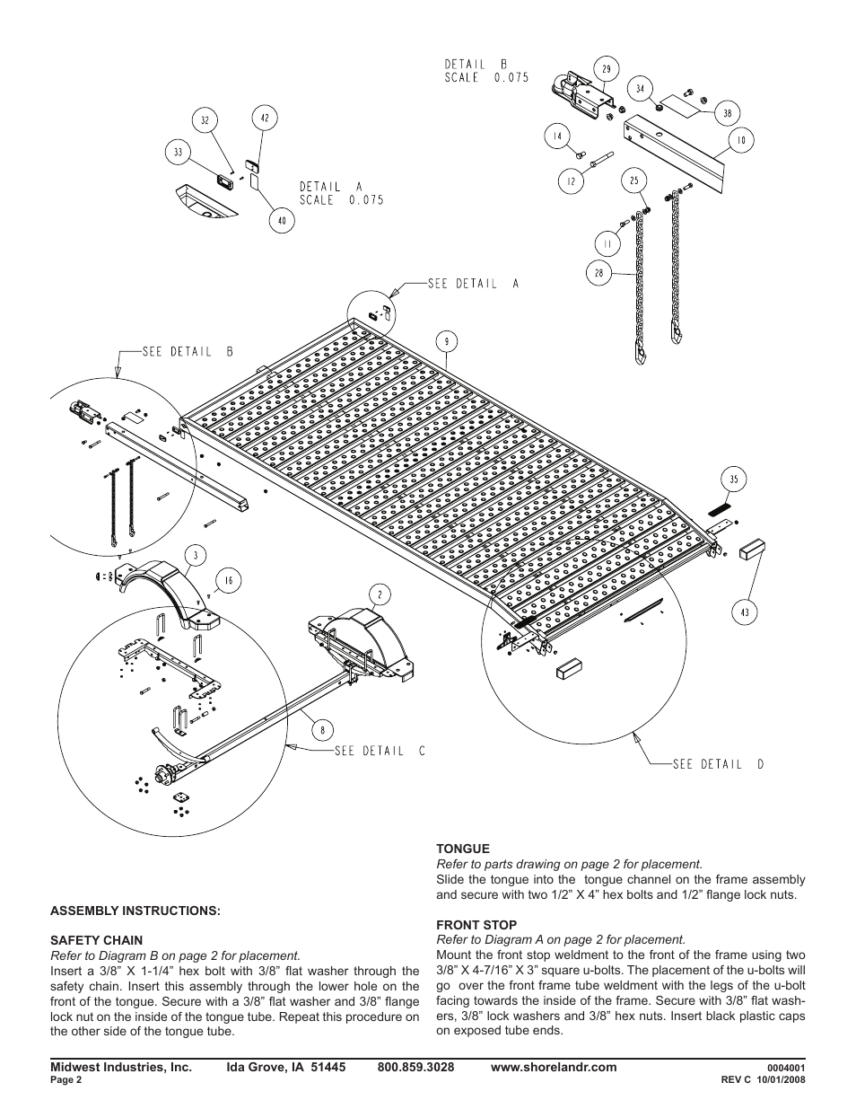 ShoreLand'r PS6X12SR V.1 User Manual | Page 2 / 6