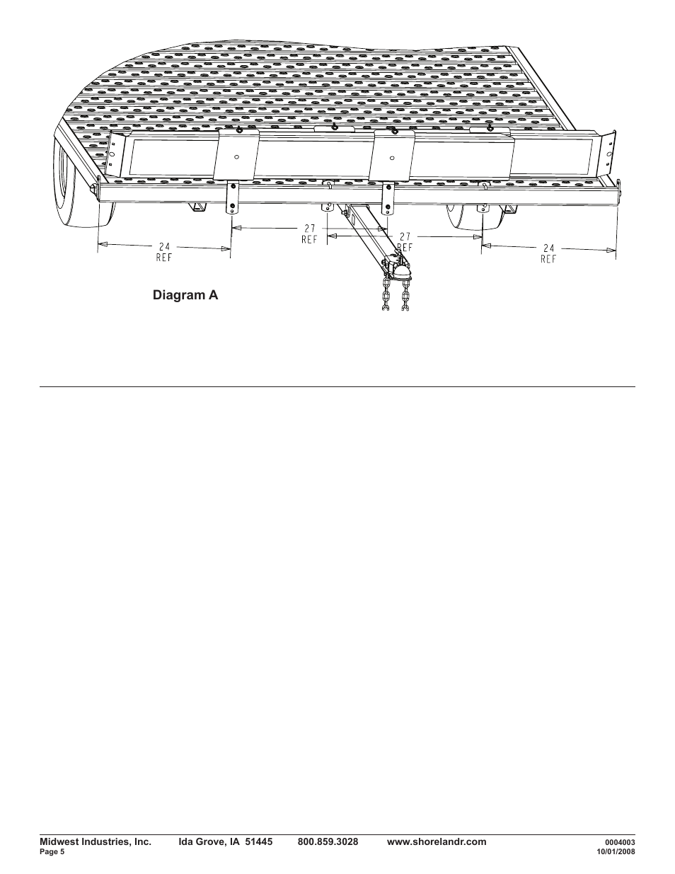 Diagram a | ShoreLand'r PS8X14 User Manual | Page 5 / 6