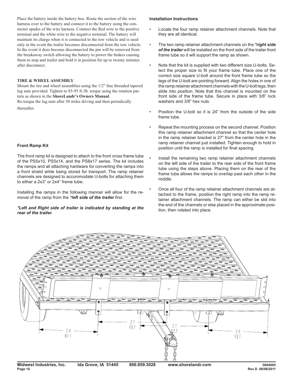 ShoreLand'r PS8X17TB User Manual | Page 10 / 11
