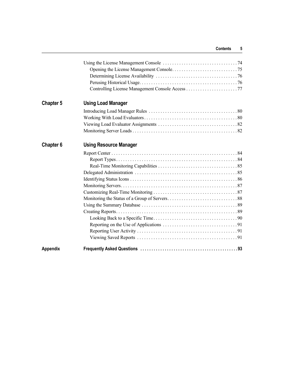 Citrix Systems MetaFrame Presentation Server User Manual | Page 5 / 97