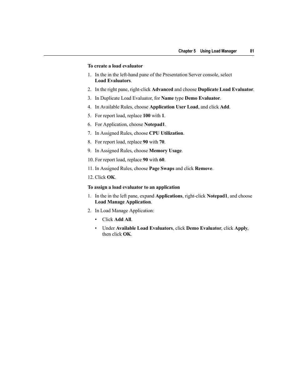 Citrix Systems MetaFrame Presentation Server User Manual | Page 81 / 97