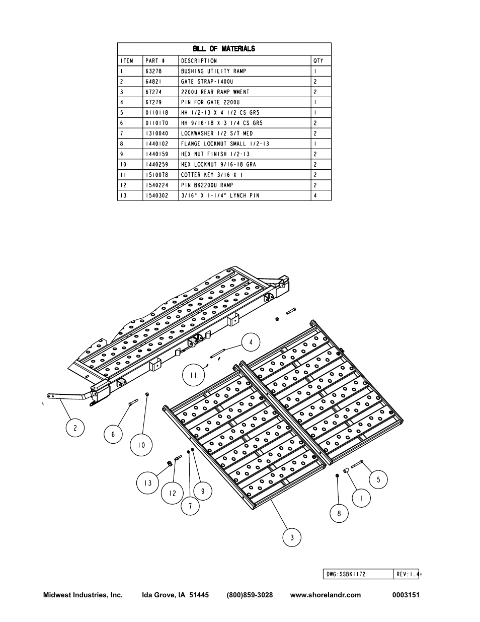 ShoreLand'r SSBK1172 User Manual | Page 2 / 2