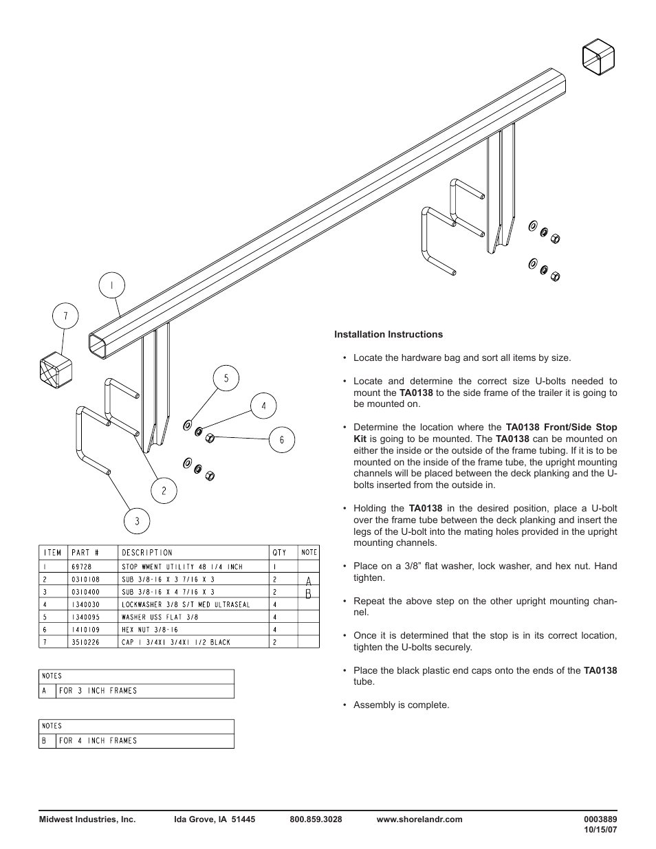 ShoreLand'r TA0138 User Manual | Page 2 / 2