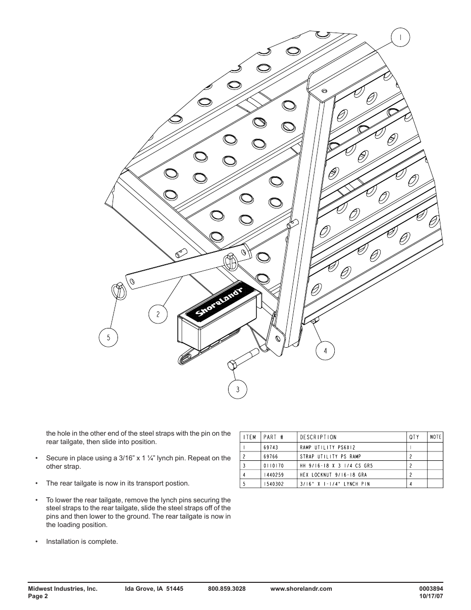 ShoreLand'r TA0142 User Manual | Page 2 / 2