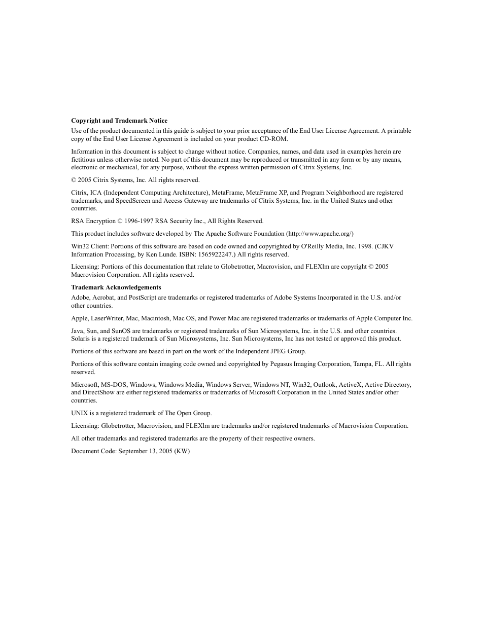 Citrix Systems Citrix Access Gateway 4.2 User Manual | Page 2 / 6
