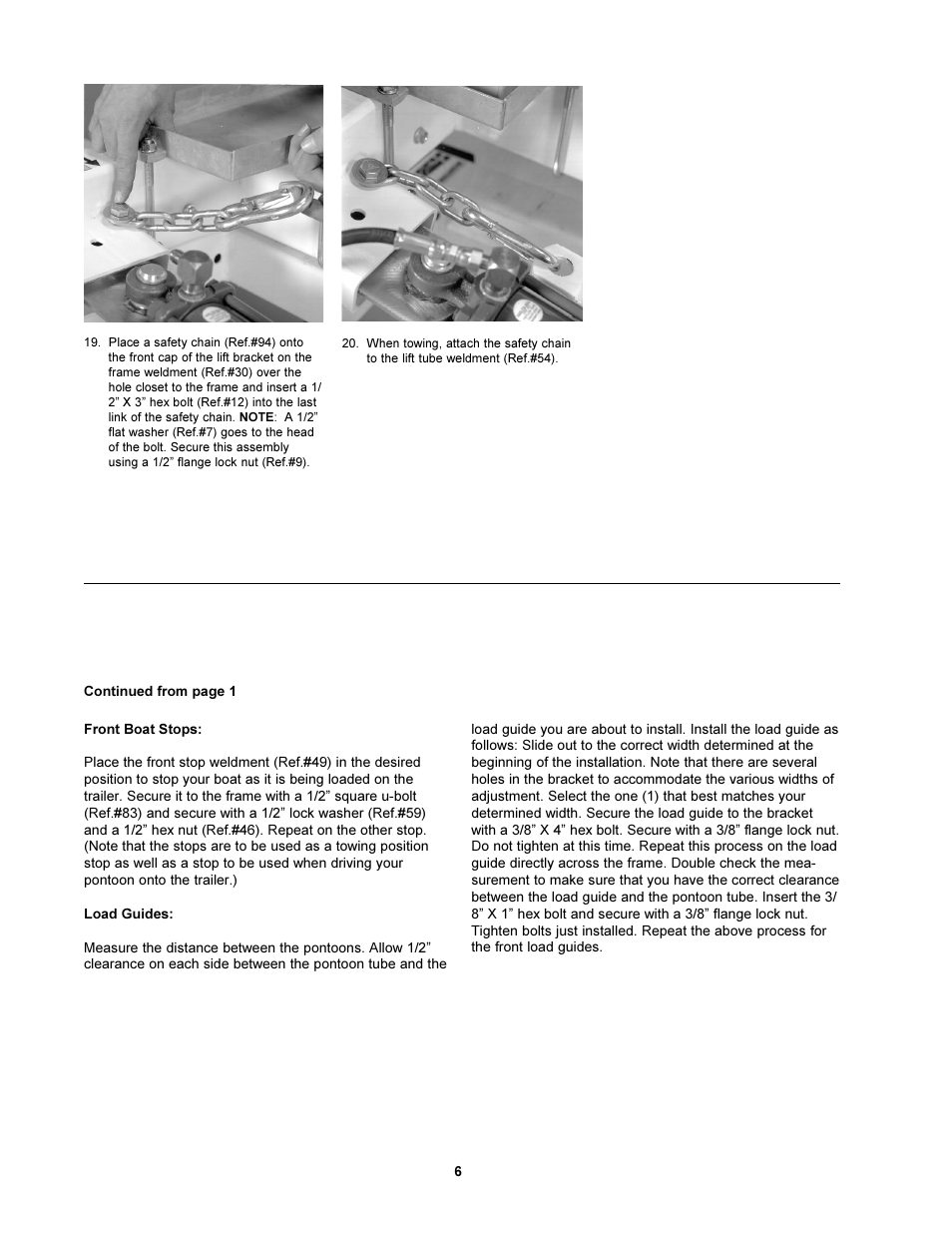 ShoreLand'r CL2438TB-HYD User Manual | Page 6 / 8