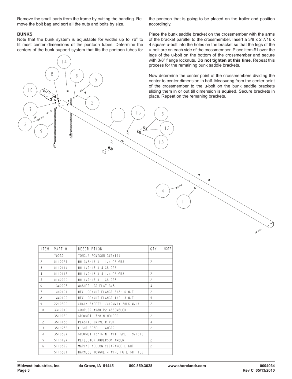 ShoreLand'r PT1720 V.1 User Manual | Page 3 / 9