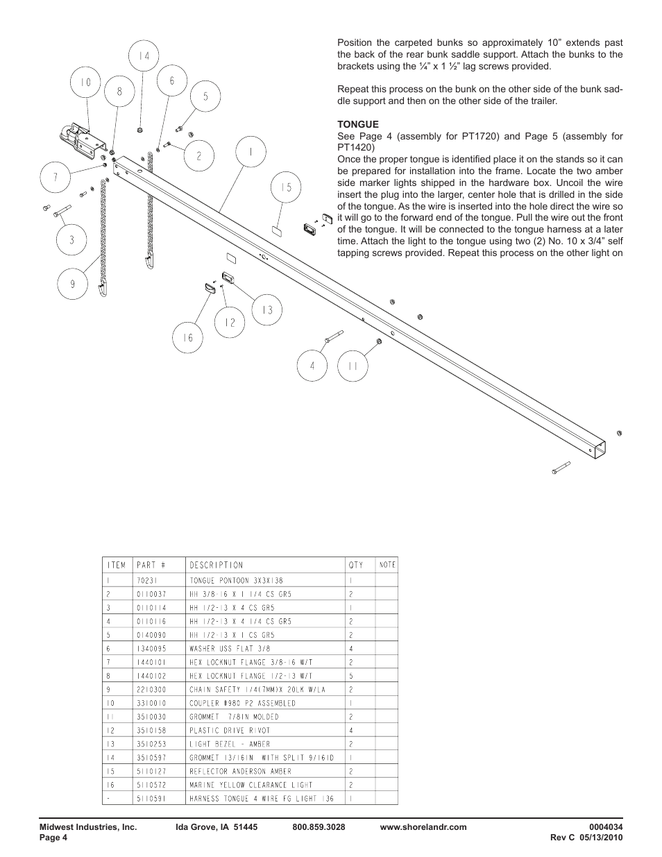 ShoreLand'r PT1720 V.1 User Manual | Page 4 / 9