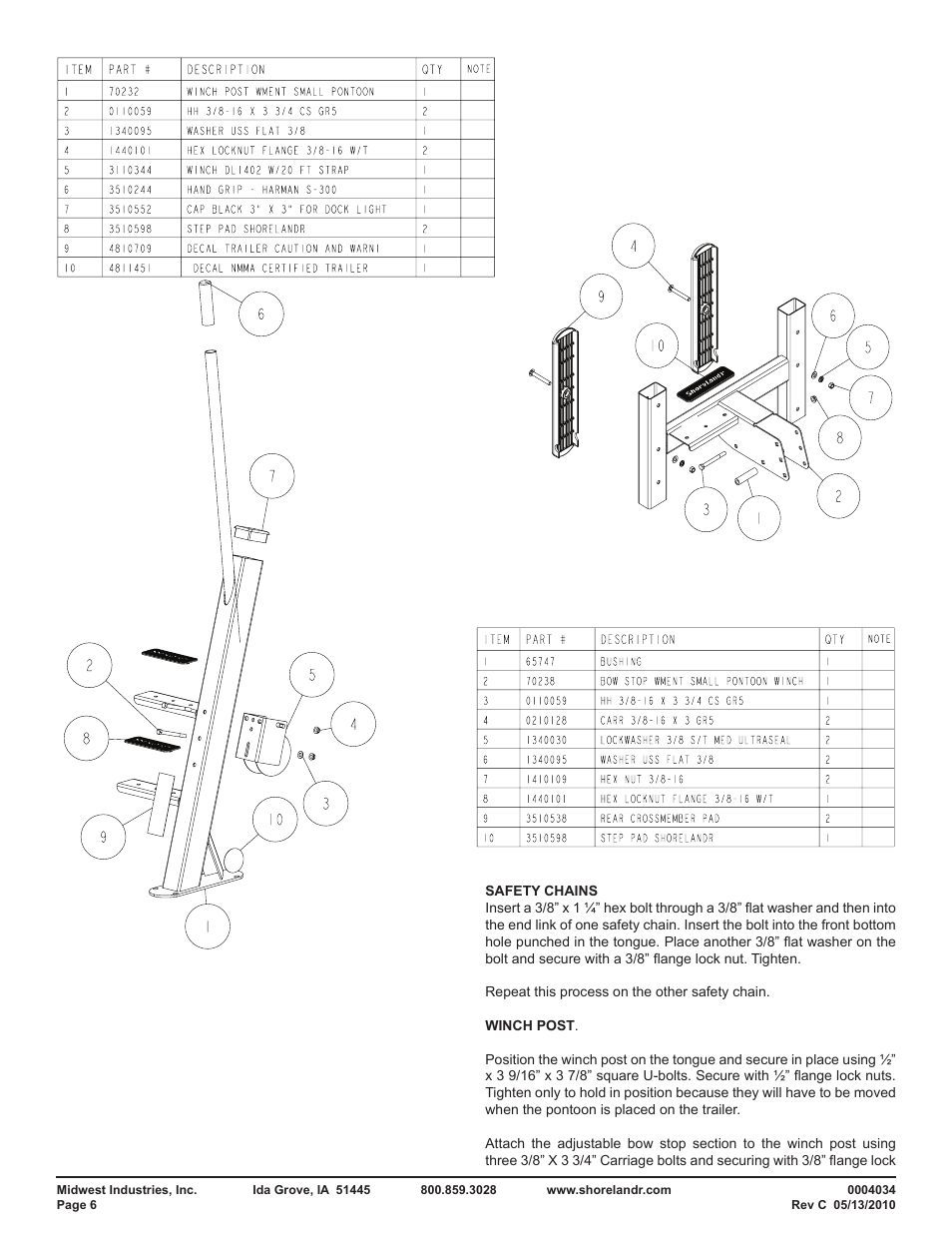 ShoreLand'r PT1720 V.1 User Manual | Page 6 / 9