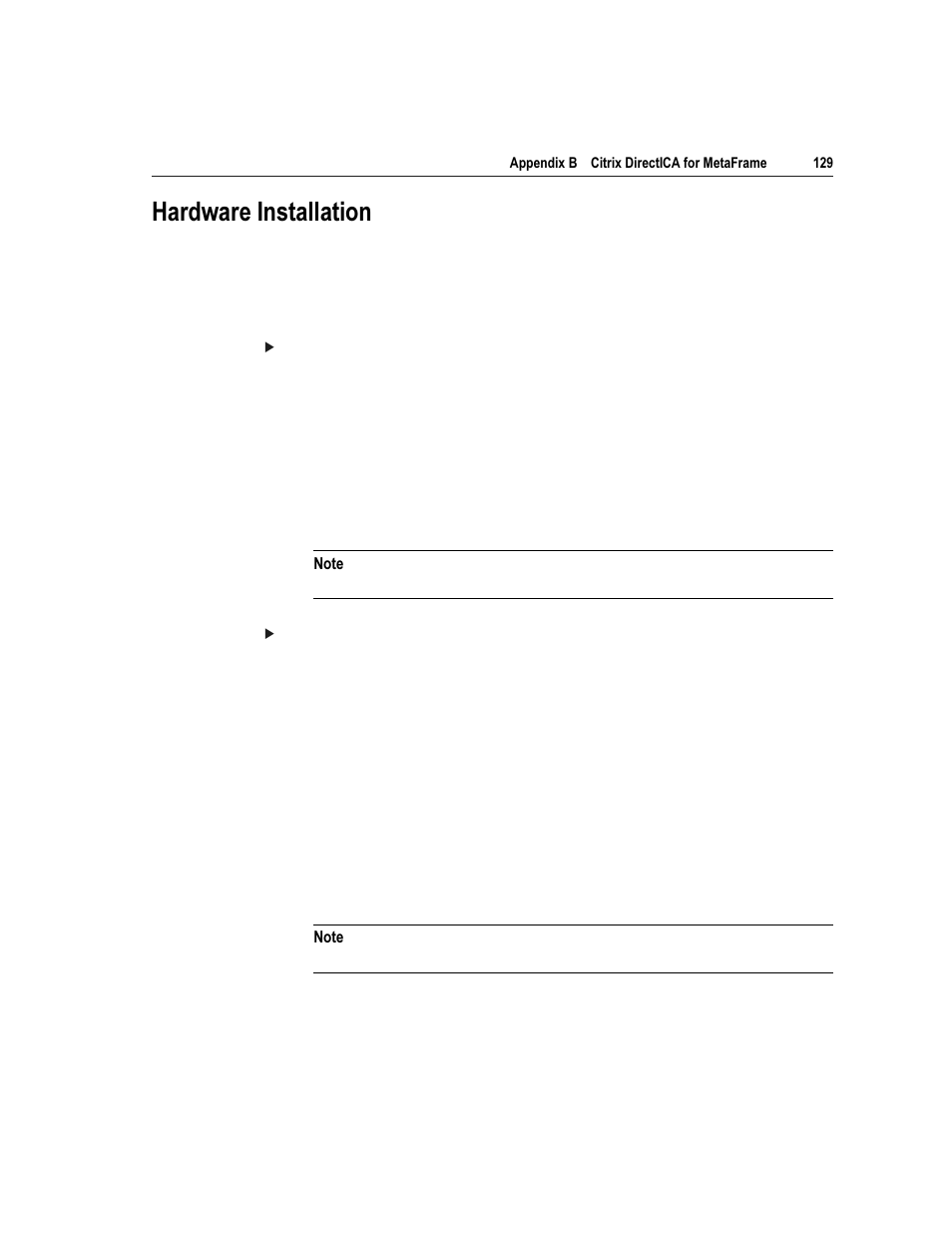 Dugzduh ,qvwdoodwlrq | Citrix Systems Citrix MetaFrame Application for Windows 1.8 User Manual | Page 149 / 169