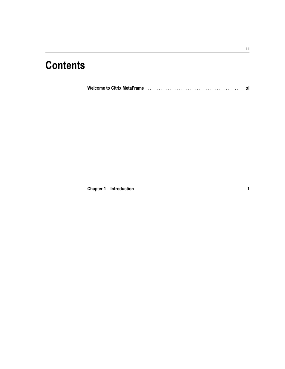 Rqwhqwv | Citrix Systems Citrix MetaFrame Application for Windows 1.8 User Manual | Page 3 / 169