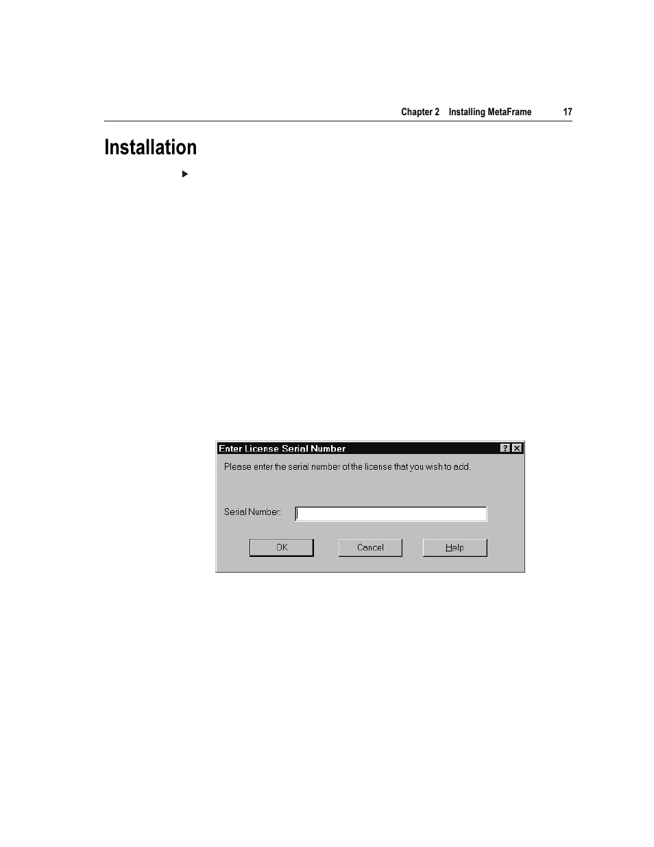 Qvwdoodwlrq | Citrix Systems Citrix MetaFrame Application for Windows 1.8 User Manual | Page 37 / 169