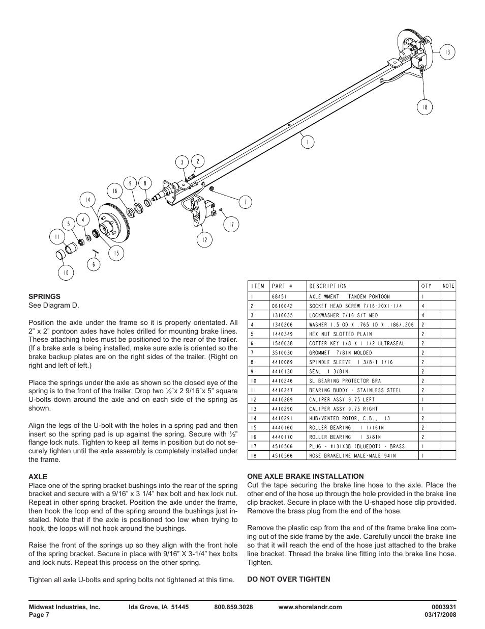 ShoreLand'r PT1925AB User Manual | Page 7 / 8