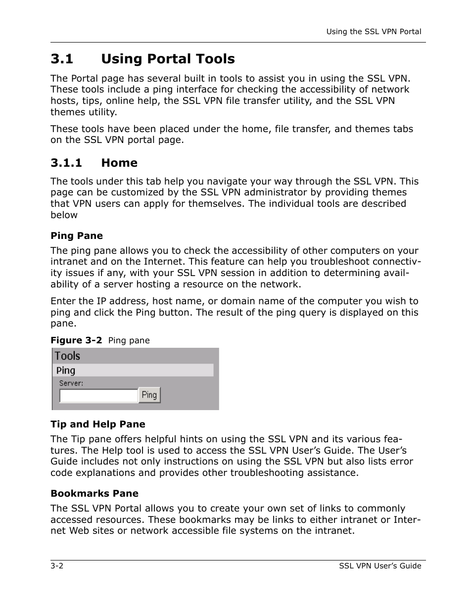 1 using portal tools, 1 using portal tools -2, 1 home -2 | 1 home | Citrix Systems 9000 Series User Manual | Page 26 / 67